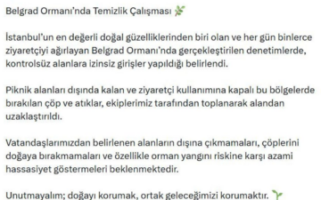 Belgrad Ormanı’nda
