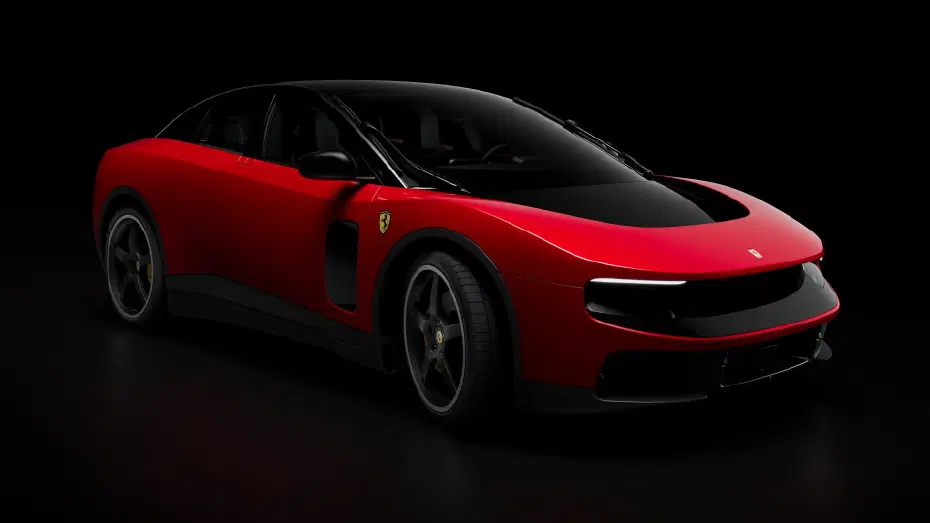 Ferrari'nin Elektrikli