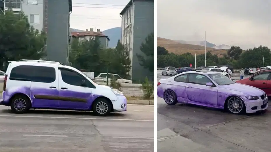 Tır Boya Dökmesi