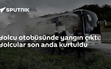 Otobüs yangın