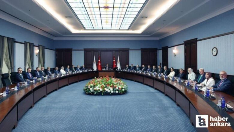AK Parti MYK toplantısı
