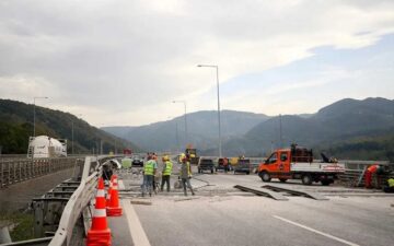 Ankara-Kırıkkale yol çalışması